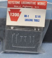 Keystone Locomotive HO-1 Logging Tools (Set of 7)