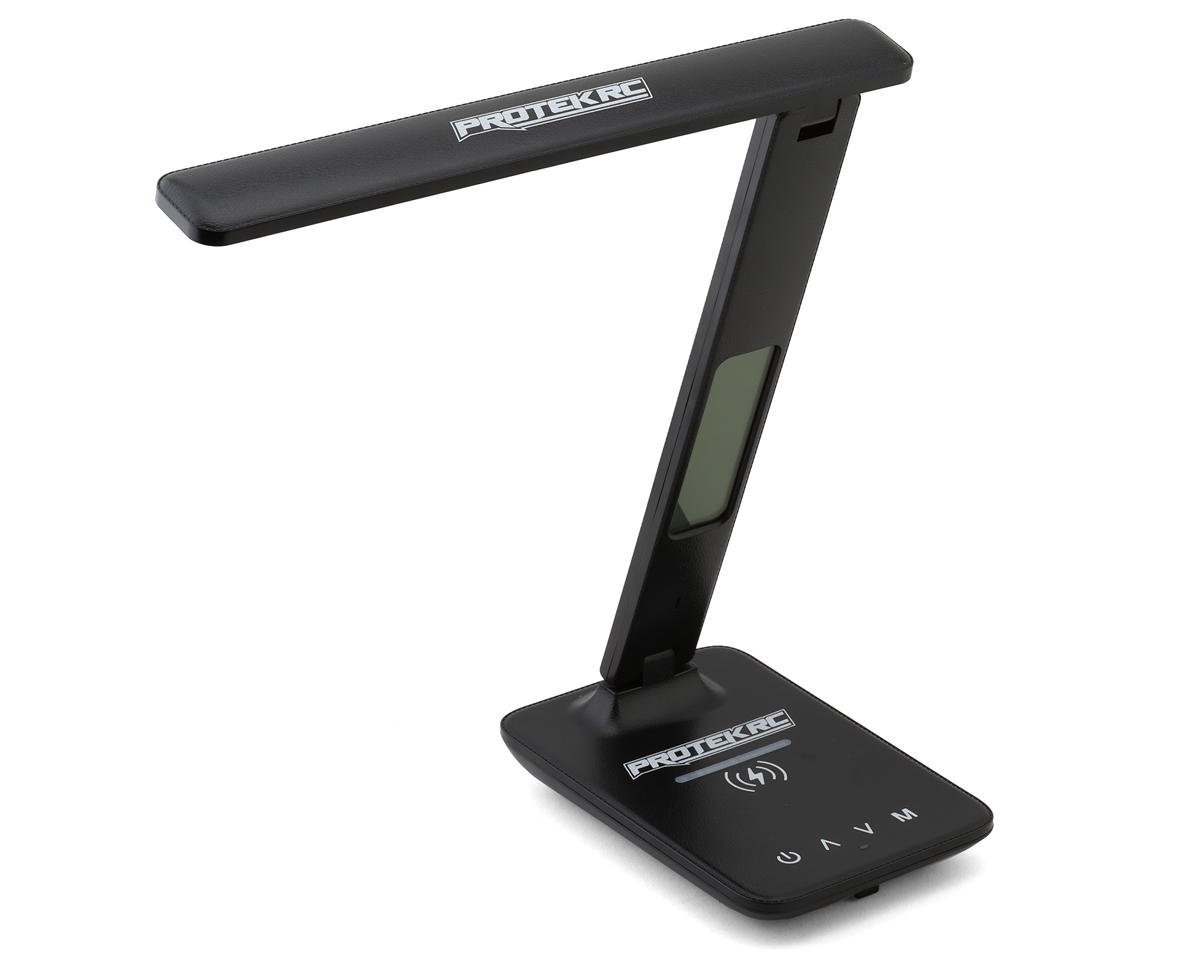 Protek RC 8298 Multifunction LED Pit Light w/ Wireless Charge, Clock, Date, Temp