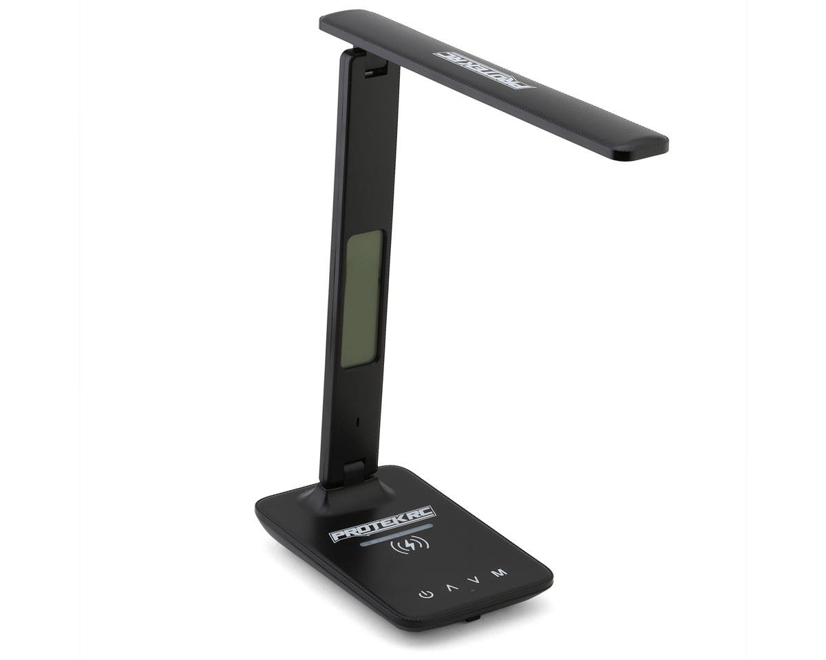 Protek RC 8298 Multifunction LED Pit Light w/ Wireless Charge, Clock, Date, Temp