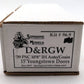Sunshine Models 96.9 HO D&RGW '39 PSC 10'8'' IH Auto/Grain Freight Car