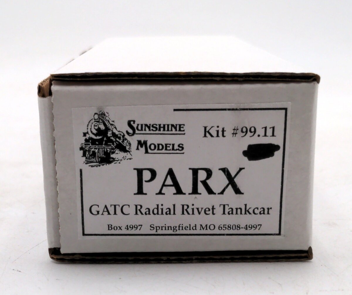 Sunshine Models 99.11 HO PARX GATC Radial Rivet Tank Car Kit
