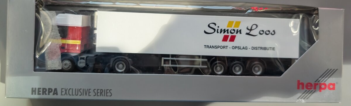Herpa 1650 1:64 Diecast Simon Loos Transport Tractor Trailer