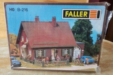 Faller B-216 HO Clinker House Building Kit