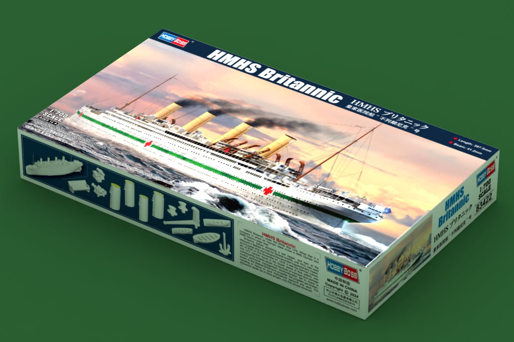 Hobby Boss 83422 1:700 HMHS Britannic Warship Plastic Model Kit