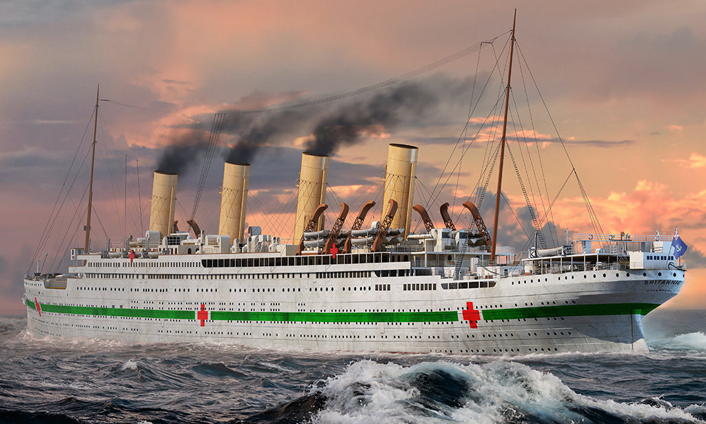 Hobby Boss 83422 1:700 HMHS Britannic Warship Plastic Model Kit