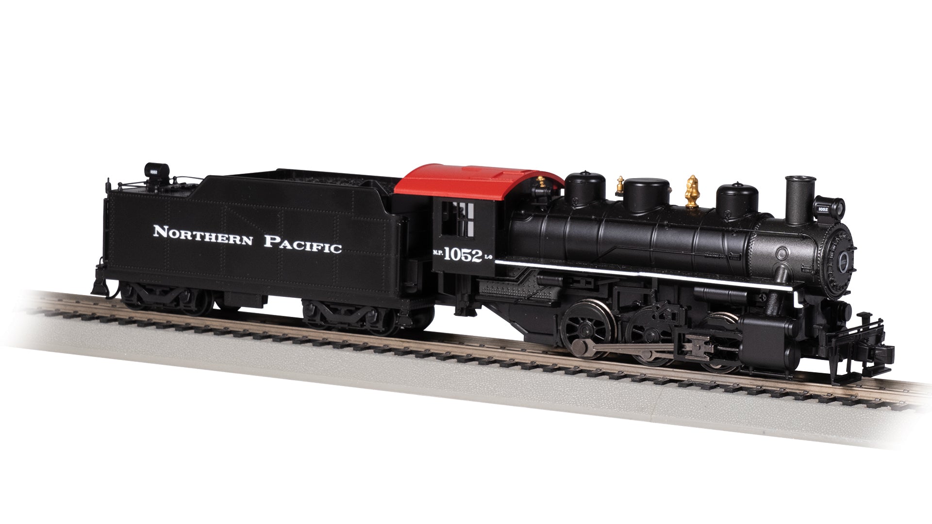 Bachmann 50411 HO NP USRA 0-6-0 Steam Locomotive with Smoke & Tender #1052