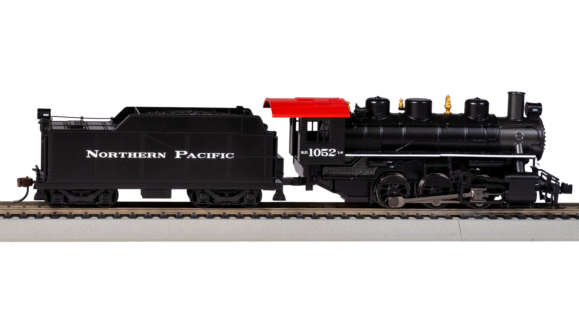 Bachmann 50411 HO NP USRA 0-6-0 Steam Locomotive with Smoke & Tender #1052