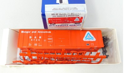 Branchline Trains 2101 HO Bangor & Aroostook 50' Berwick Boxcar #5729 Kit