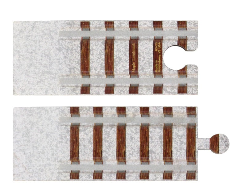 Maple Landmark Inc. 10525 NameTrains Wooden Railway 4" Ramps (One + / One -)