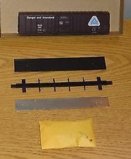 Athearn 309 HO Bangor & Aroostook 57' Mech. Reefer Brown Car Kit