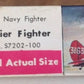 Nichimo Plastic Models 7202-100 1:72 Mitsubishi A5M496 Carrier Fighter Model Kit