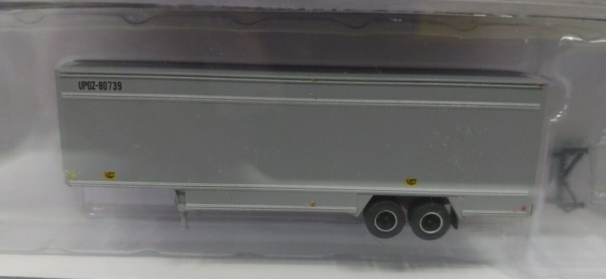 Trainworx Inc. 40144-23 N Scale 40' Parcel Trailer UPOZ Road No. 80739