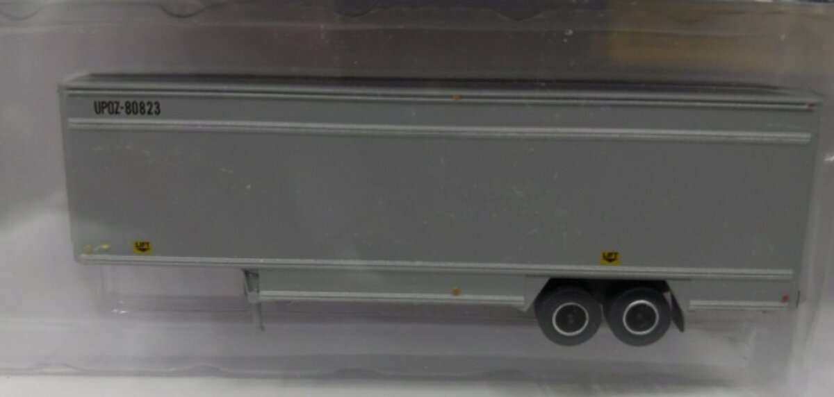 Trainworx Inc. 40144-24 N Scale 40' Parcel Trailer UPOZ Road No. 80823