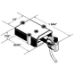 Kadee 804 O Acetal Plastic Insulated Couplers w/Draft Gear (One Pair)