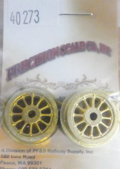 Precision Scale Co. 40273 O Scale Wheel Centers, 36" Unmachined, 12 Spoke (2)