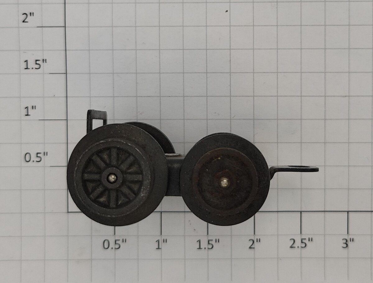 Lionel 221-25 O Gauge 2-6-4 Steam Loco 4-Wheel Rear Truck Frame w/o Spring/Rivet