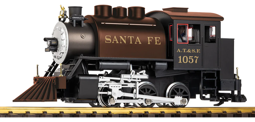 Piko 38254 G Santa Fe 0-6-0T Steam Locomotive #1057 w/o Sound