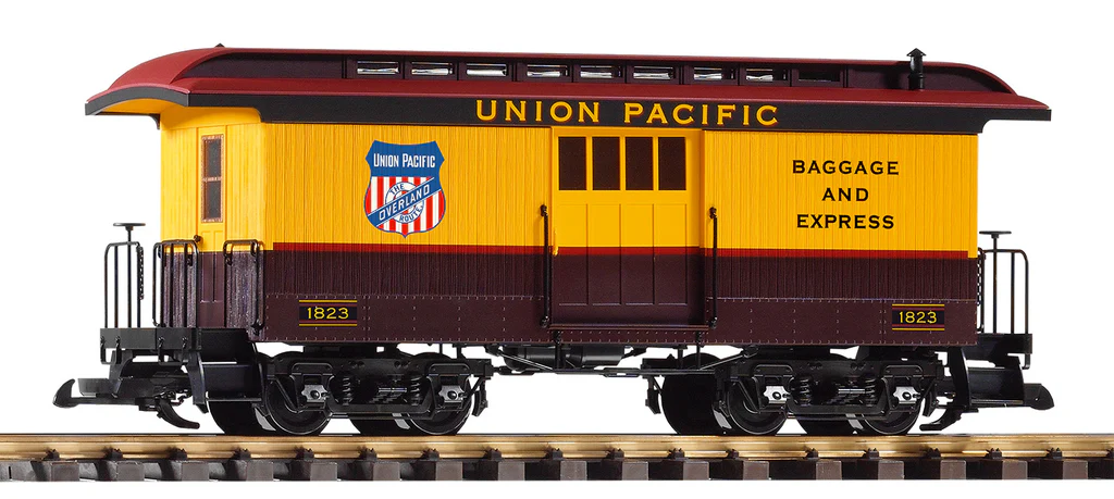 Piko 38675 G Union Pacific Wood Baggage Car #1823