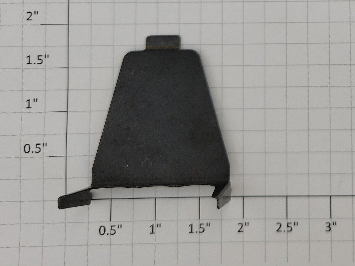 Lionel 6111-5 O Gauge Flat Car Black Metal Log / Pipe Bracket