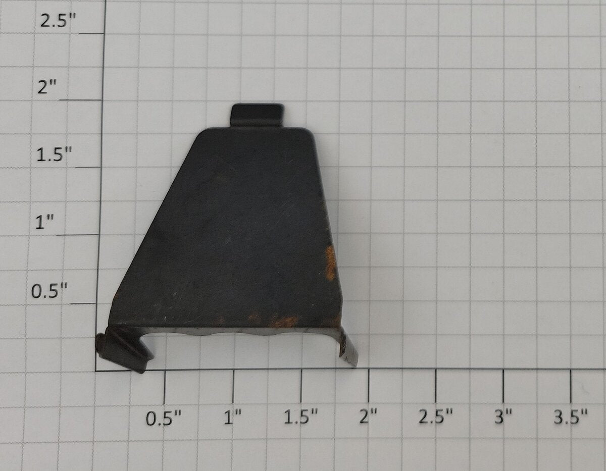 Lionel 6111-5 O Gauge Flat Car Black Metal Log / Pipe Bracket