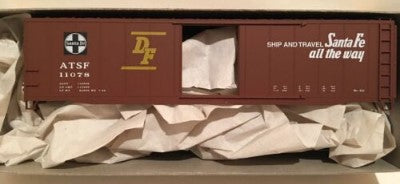 Accurail 3344 HO Santa Fe 50' AAR Steel Boxcar #11078 Kit