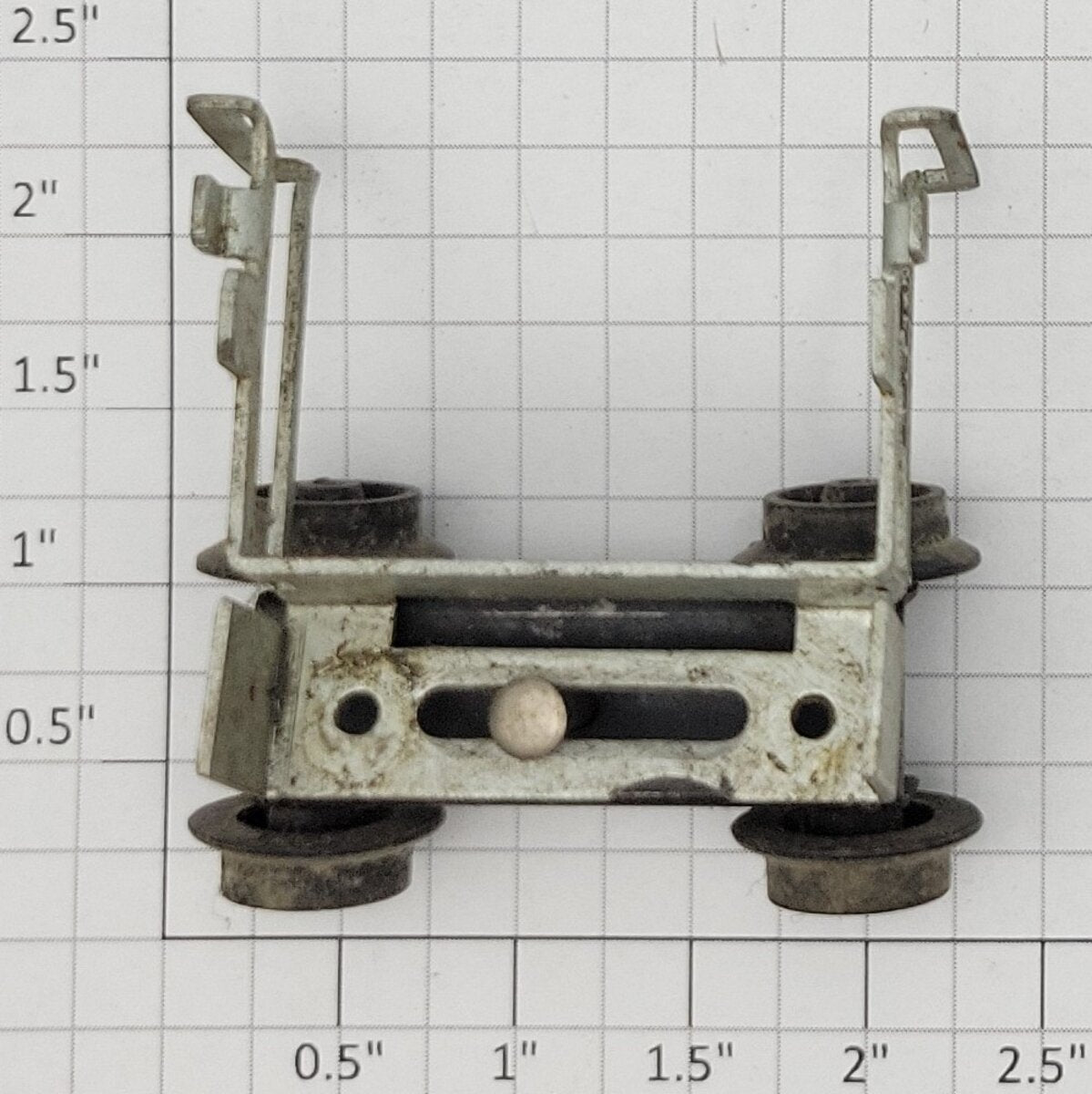 American Flyer PA10887X Front Truck with Crosshead Guide and Plastic Wheels