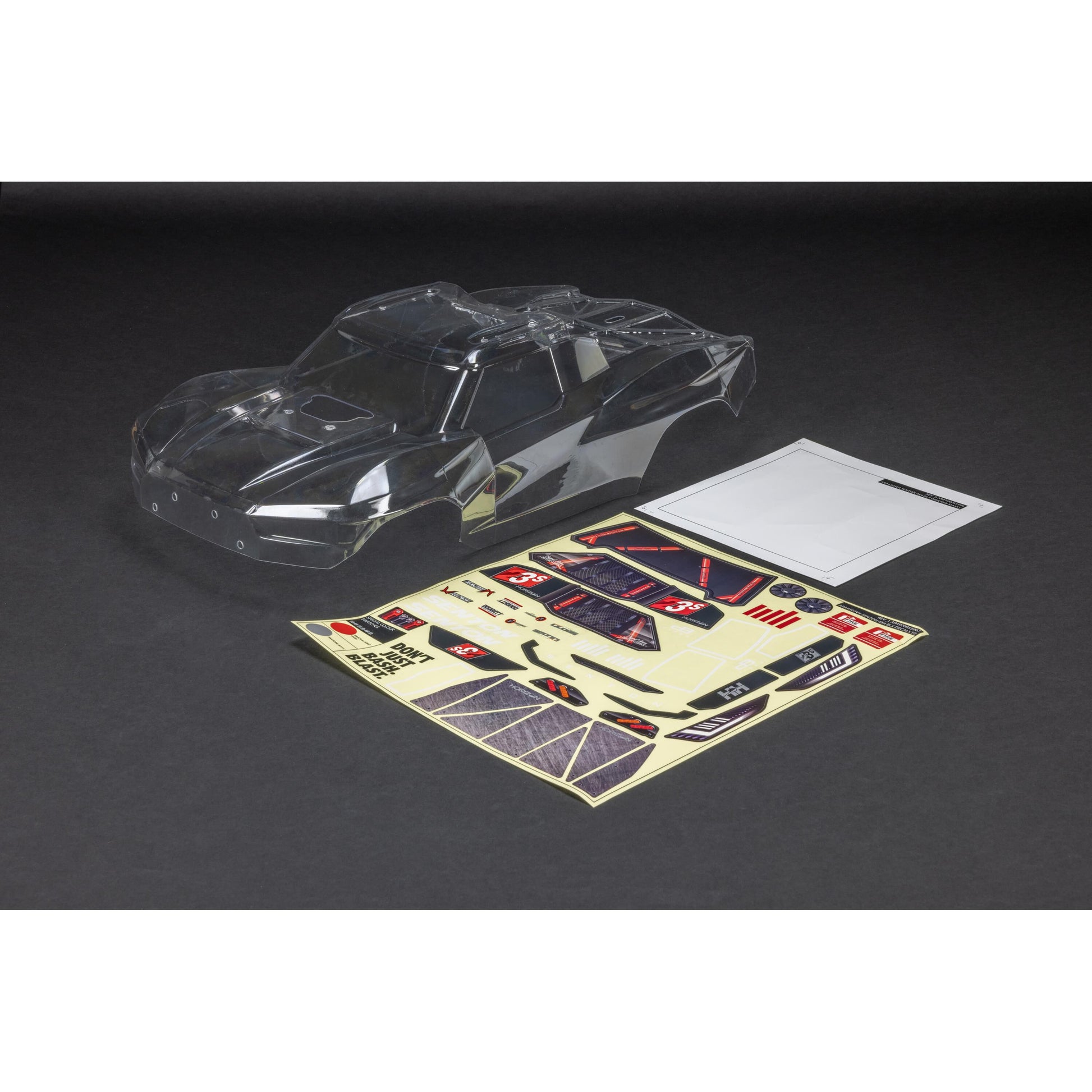 ARRMA ARA-1624 SENTON 4X4 Trimmed Clear Body