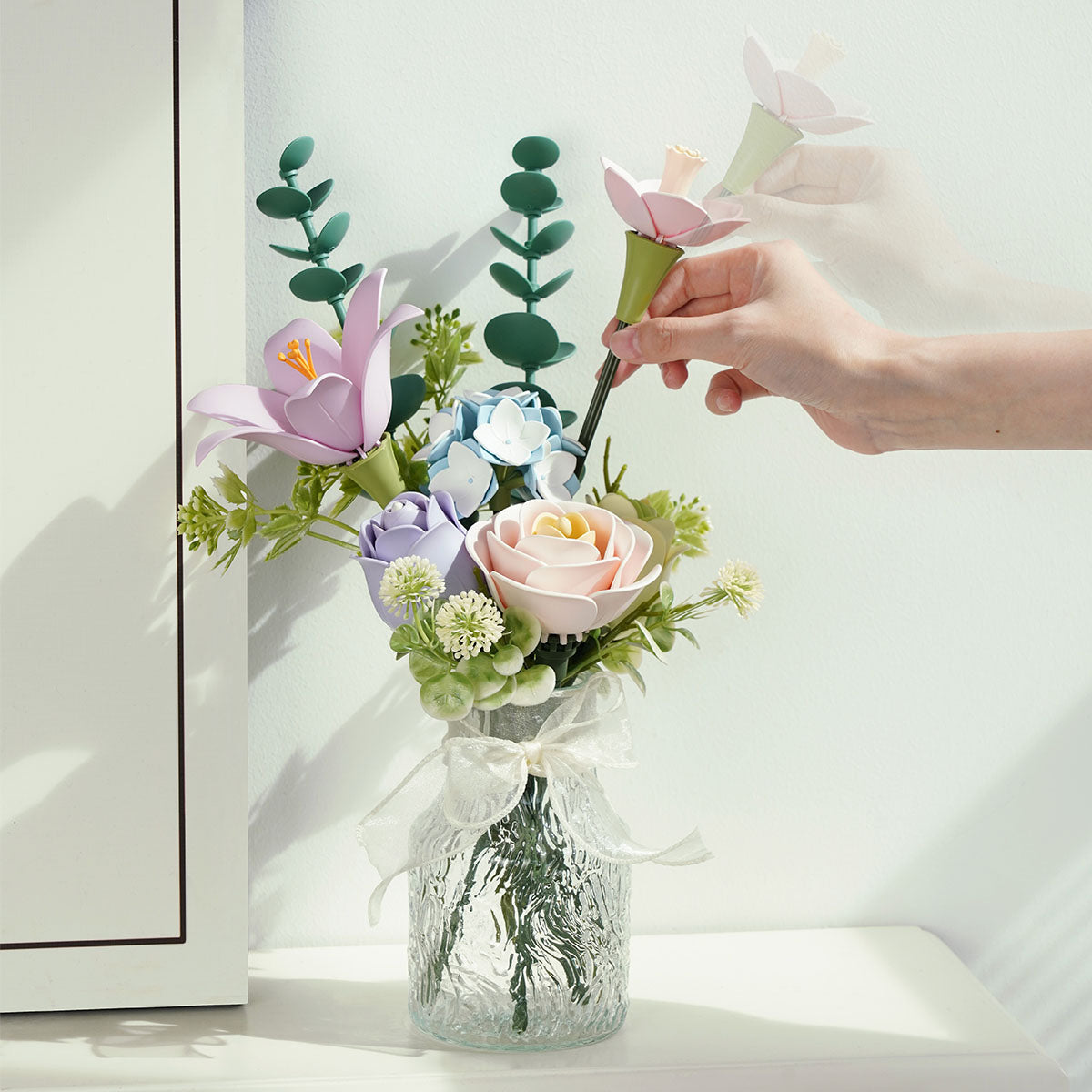Robotime AF01J ROKR Spring Time Bouquet DIY 3D Puzzle