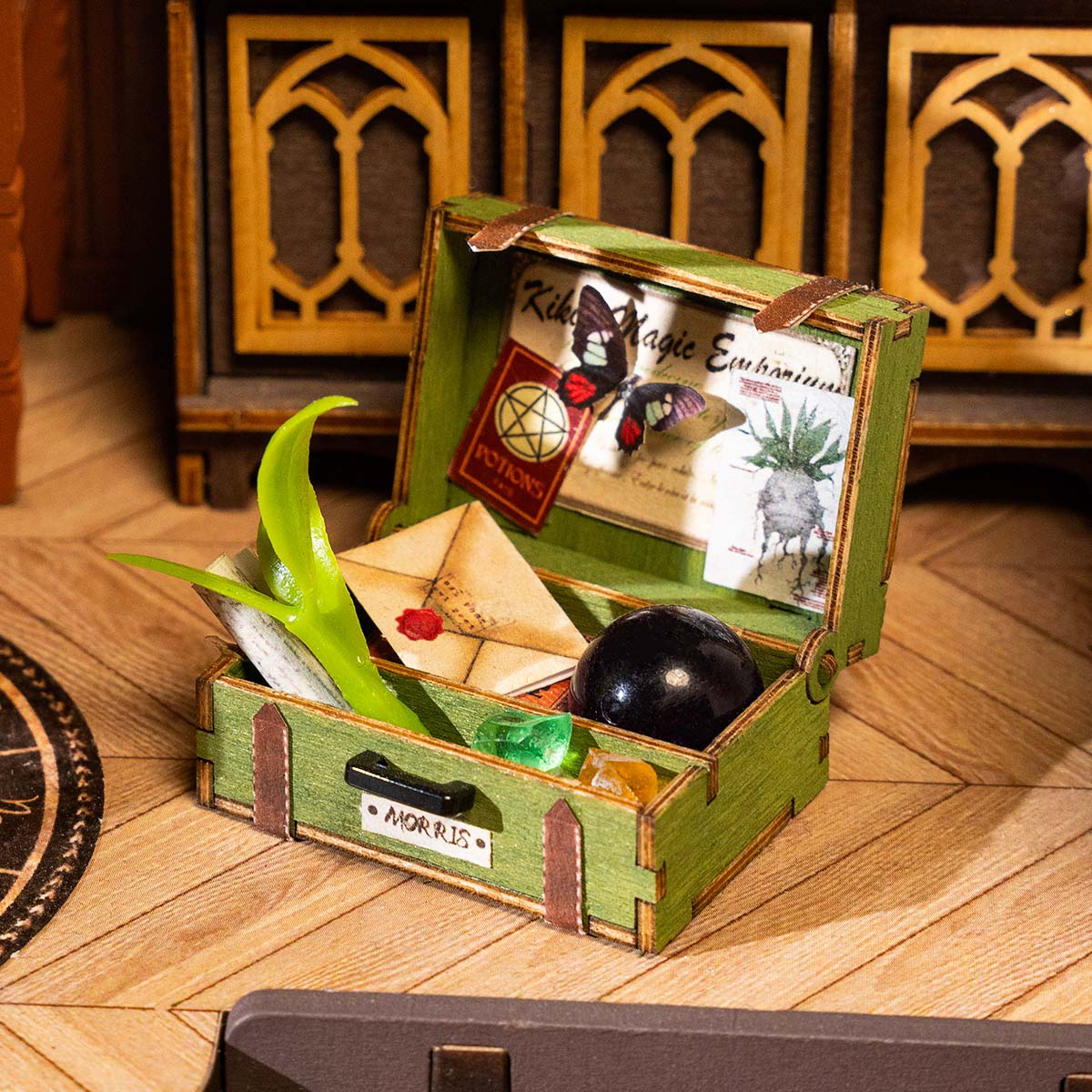Robotime DG166 Rolife The Magic Study DIY Miniature House
