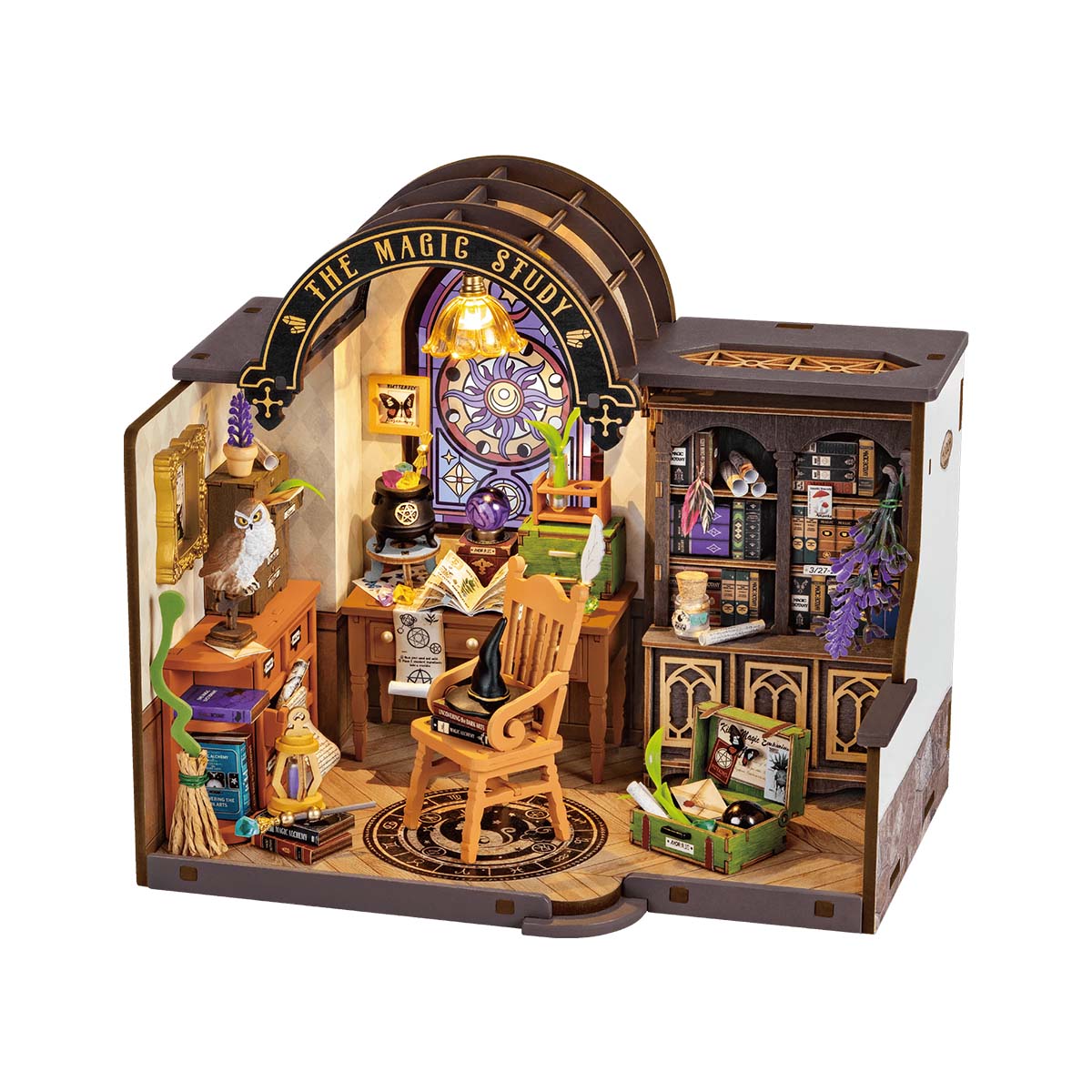 Robotime DG166 Rolife The Magic Study DIY Miniature House