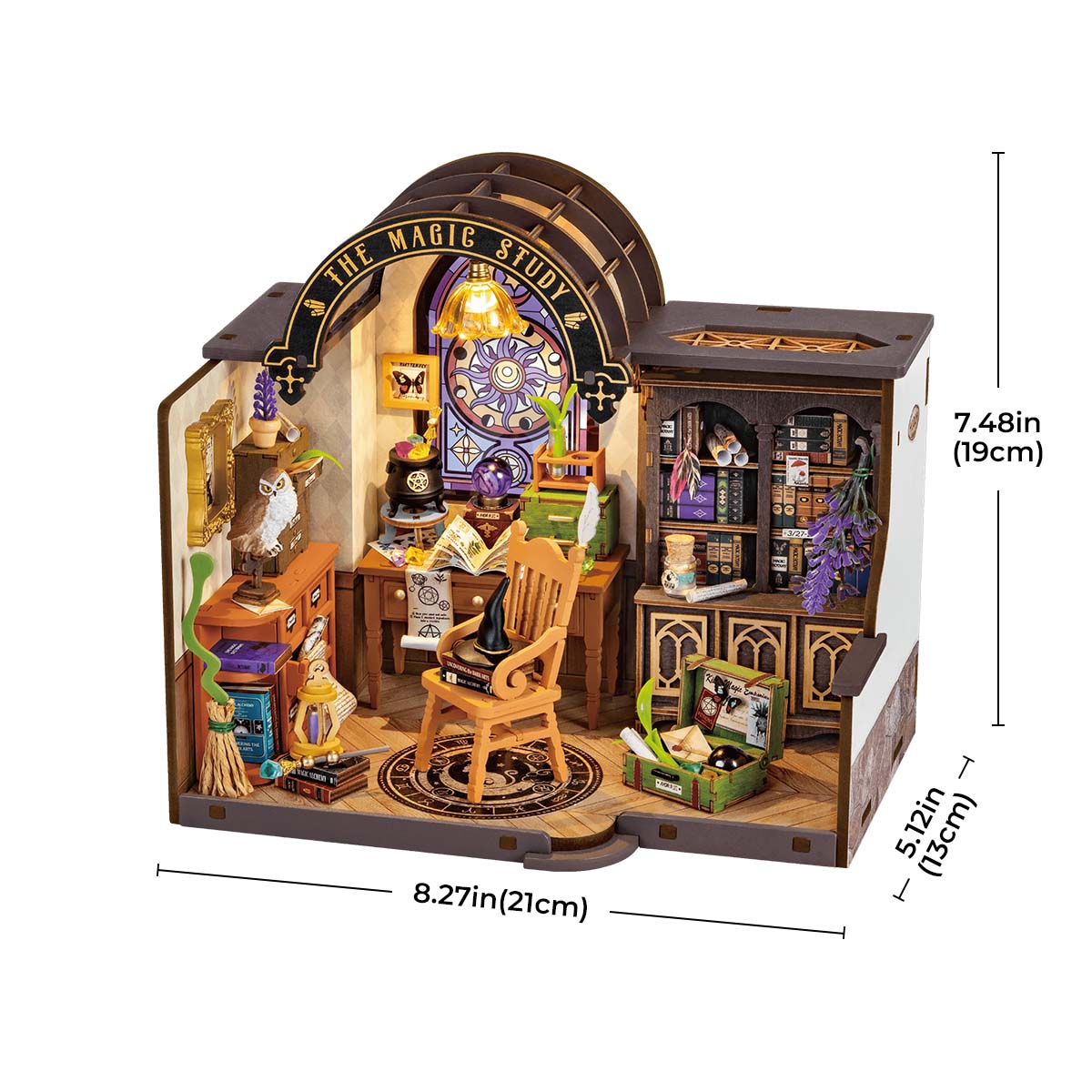 Robotime DG166 Rolife The Magic Study DIY Miniature House