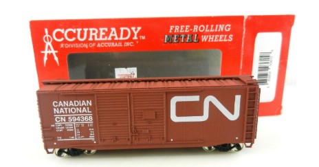 Accurail 93615 HO Accuready Canadian National Steel AAR 40' Double Door Boxcar