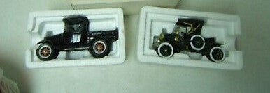 National Motors Museum Mint 1909 Ford Model T Sports Runabout & 1912 Depot Hack
