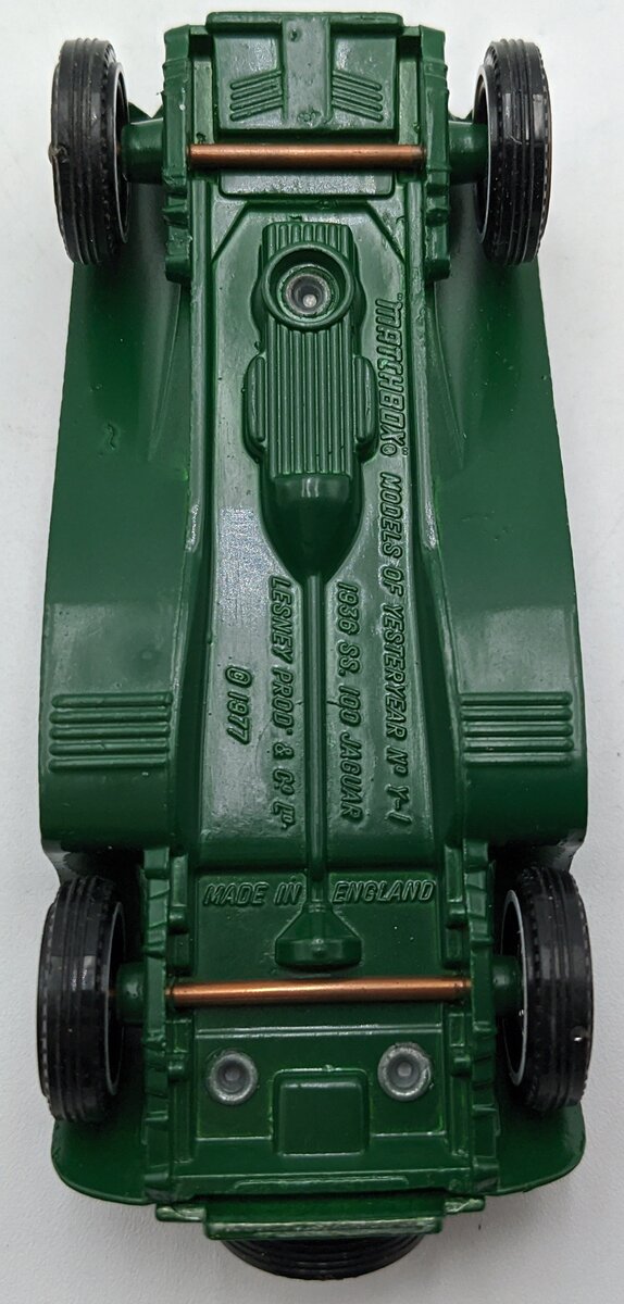 Matchbox Y-1 38:1 Models of Yesteryear 1936 Jaguar SS 100