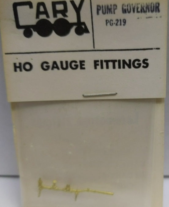 Cary Loco Works 219 HO Scale Pump Governor Brass Part