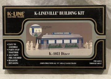 K-Line K-4081 O Scale K-Lineville Diner Building Kit