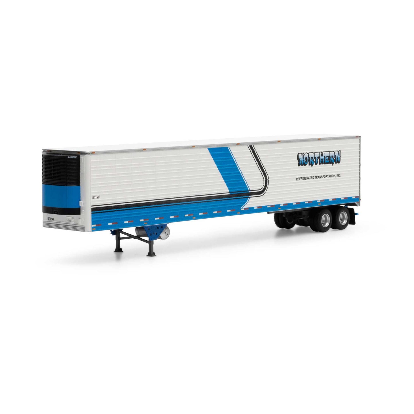 Athearn 26757 HO Northern Refrigerated 53' Reefer Trailer #53186