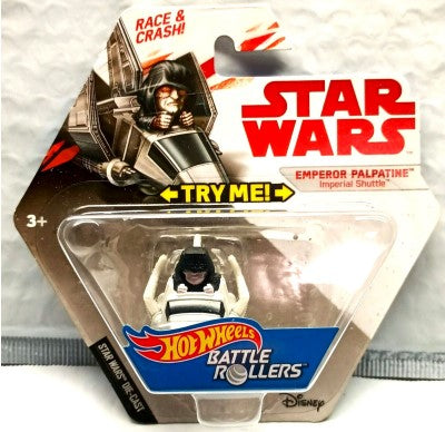 Hot Wheels 53447 1:87 Star Wars Battle Rollers Emperor Palpatine Imperial