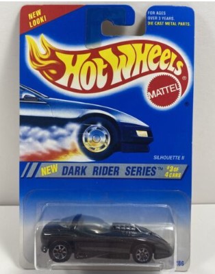 Hot Wheels 13286 1:64 Diecast Dark Rider Series Silhouette II