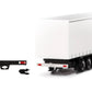 Herpa 054515 1:87 Trucks w/ Coupling White & Black Decorated Rear Bumper (2)
