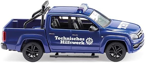 Wiking 31145 HO THW 2010 Volkswagen Amarok Crew-Cab Pickup Truck