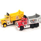 Auto World SRS357 1:64 Gold Rush Go for the Gold Slot Car Set
