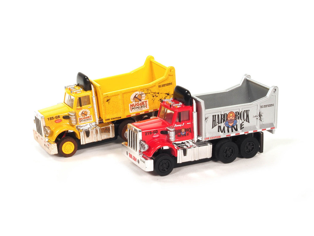 Auto World SRS357 1:64 Gold Rush Go for the Gold Slot Car Set