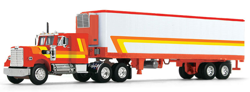 Die Cast Promotions 60-1945 1:64 Western Star 4900 w/ Vintage Sleeper Diecast