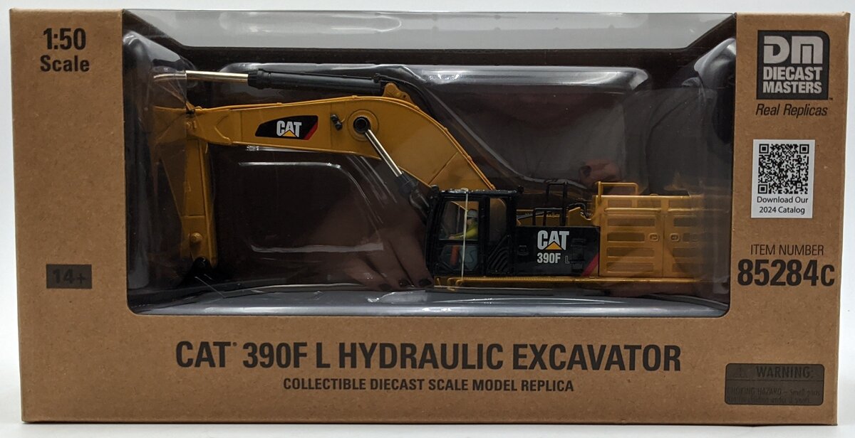 DieCast Masters 85284C 1:50 CAT 390F L Hydraulic Tracked Excavator Diecast