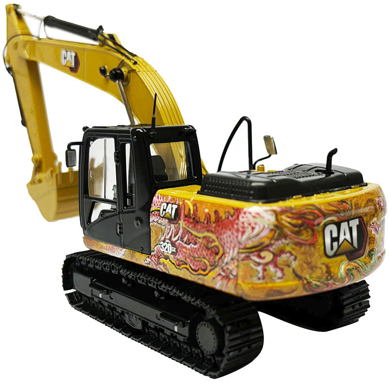 DieCast Masters 85674L 1:50 Caterpillar 320 GX Hydraulic Excavator Diecast Model