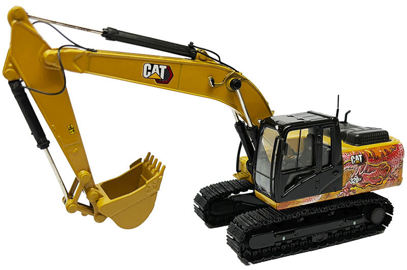 DieCast Masters 85674L 1:50 Caterpillar 320 GX Hydraulic Excavator Diecast Model
