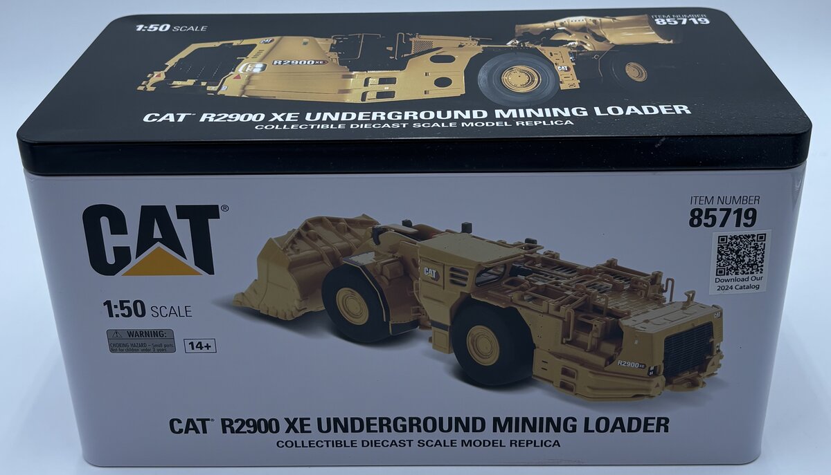 DieCast Masters 85719 1:50 CAT R2900 XE Underground Mining Loader Diecast