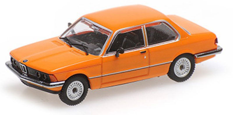 Minichamps 870020001 1:87 Orange 1975 BMW E21 323i Diecast Model Car