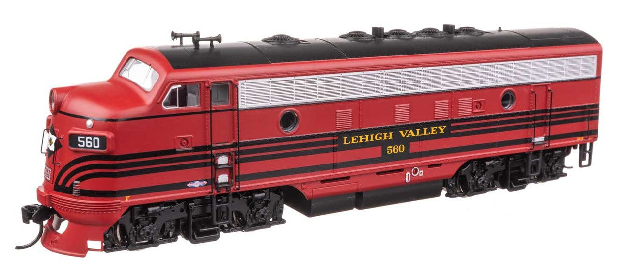 Walthers 910-11408 HO Lehigh Valley EMD F7 A Diesel Locomotive Standard DC #560
